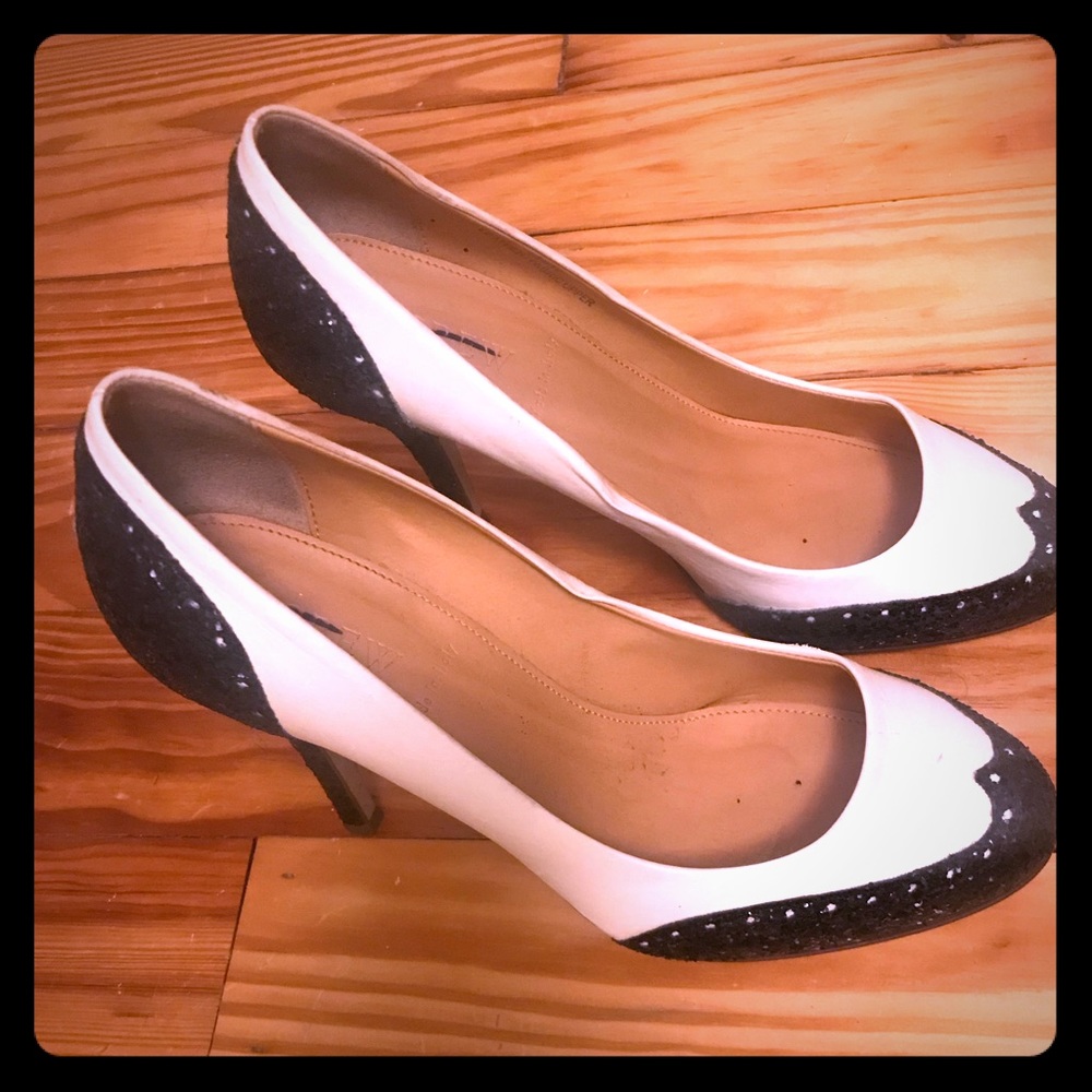 J. Crew Size 8 Leather Heels